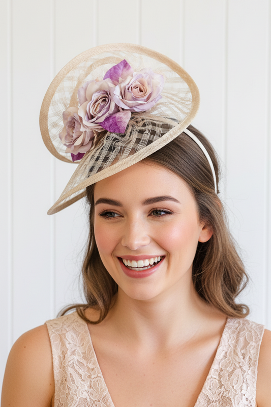 “Antonia" Cream & Lilac