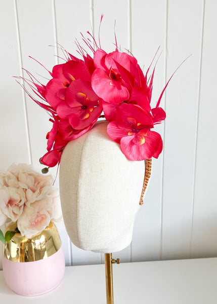 "Orchid Spray" - Hot Pink
