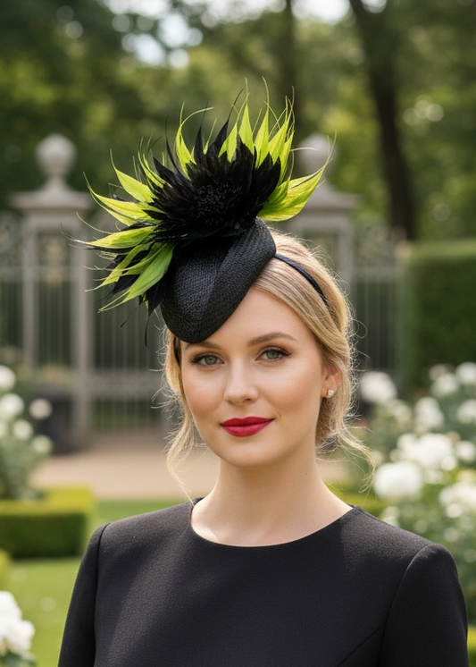 “Lottie" Lime & Black