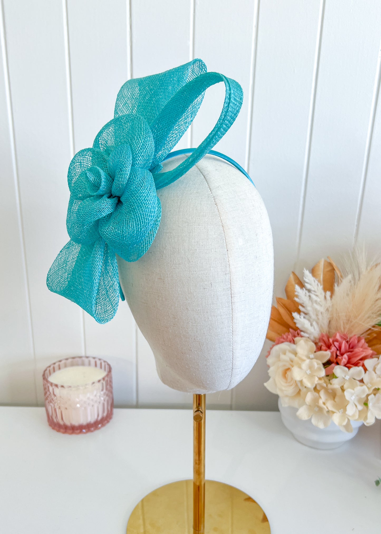 "Posy" Turquoise (Headband)