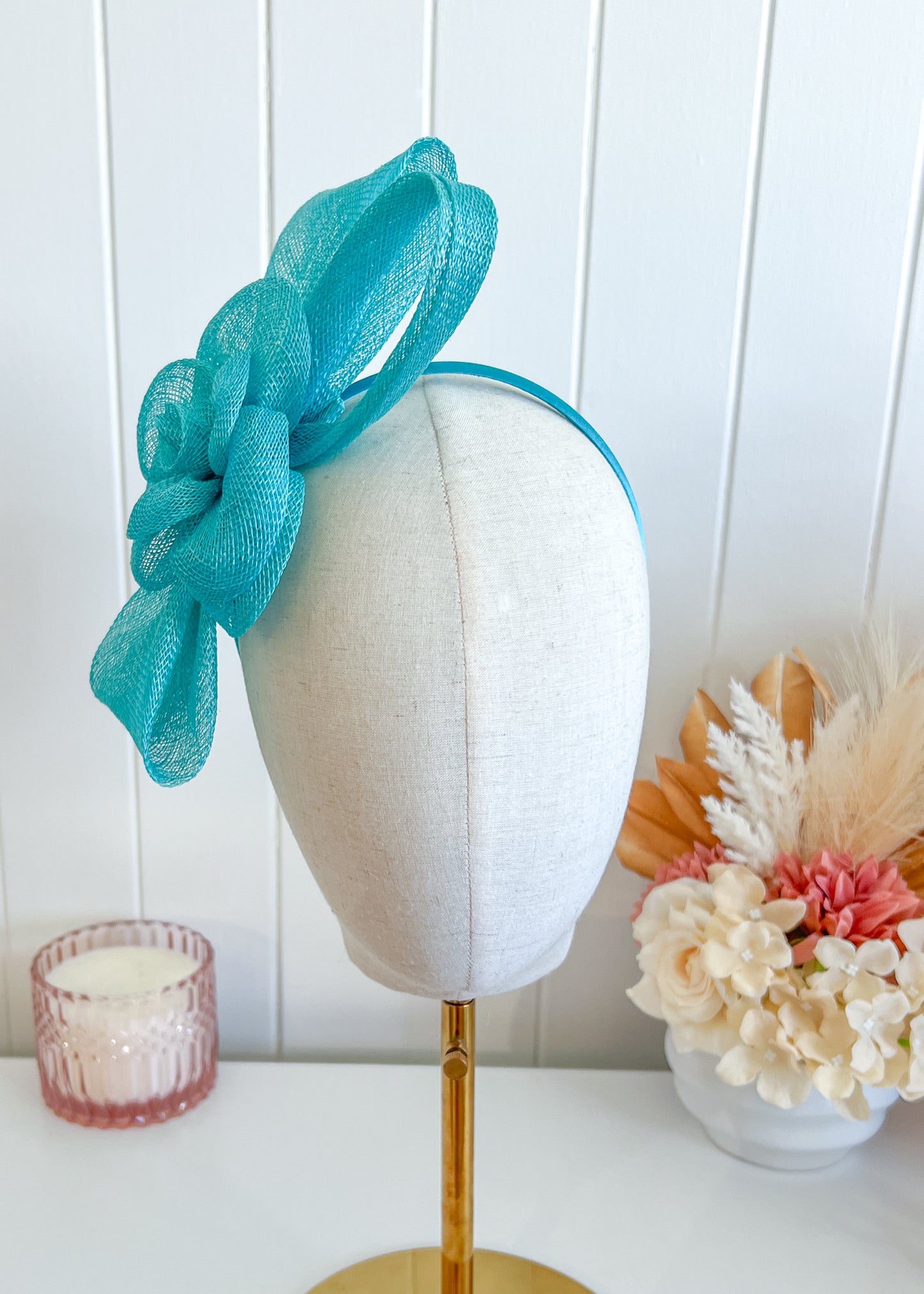 "Posy" Turquoise (Headband)