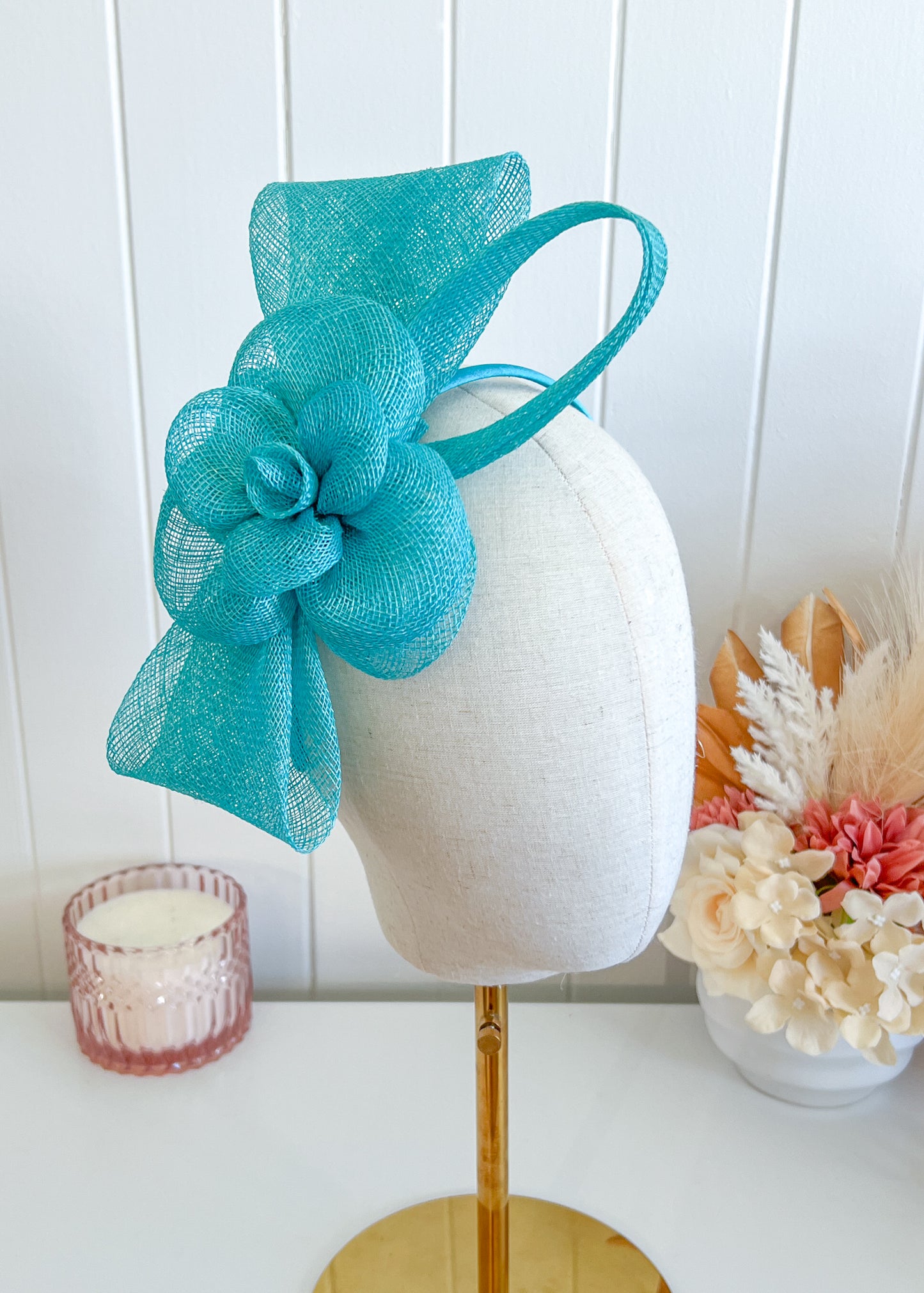 "Posy" Turquoise (Headband)