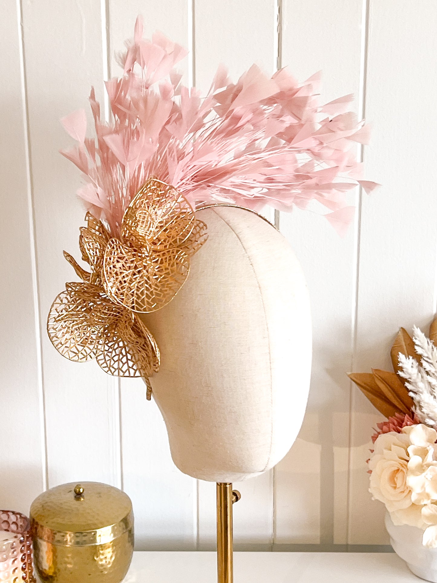 "Freya" Dusty Pink & Gold