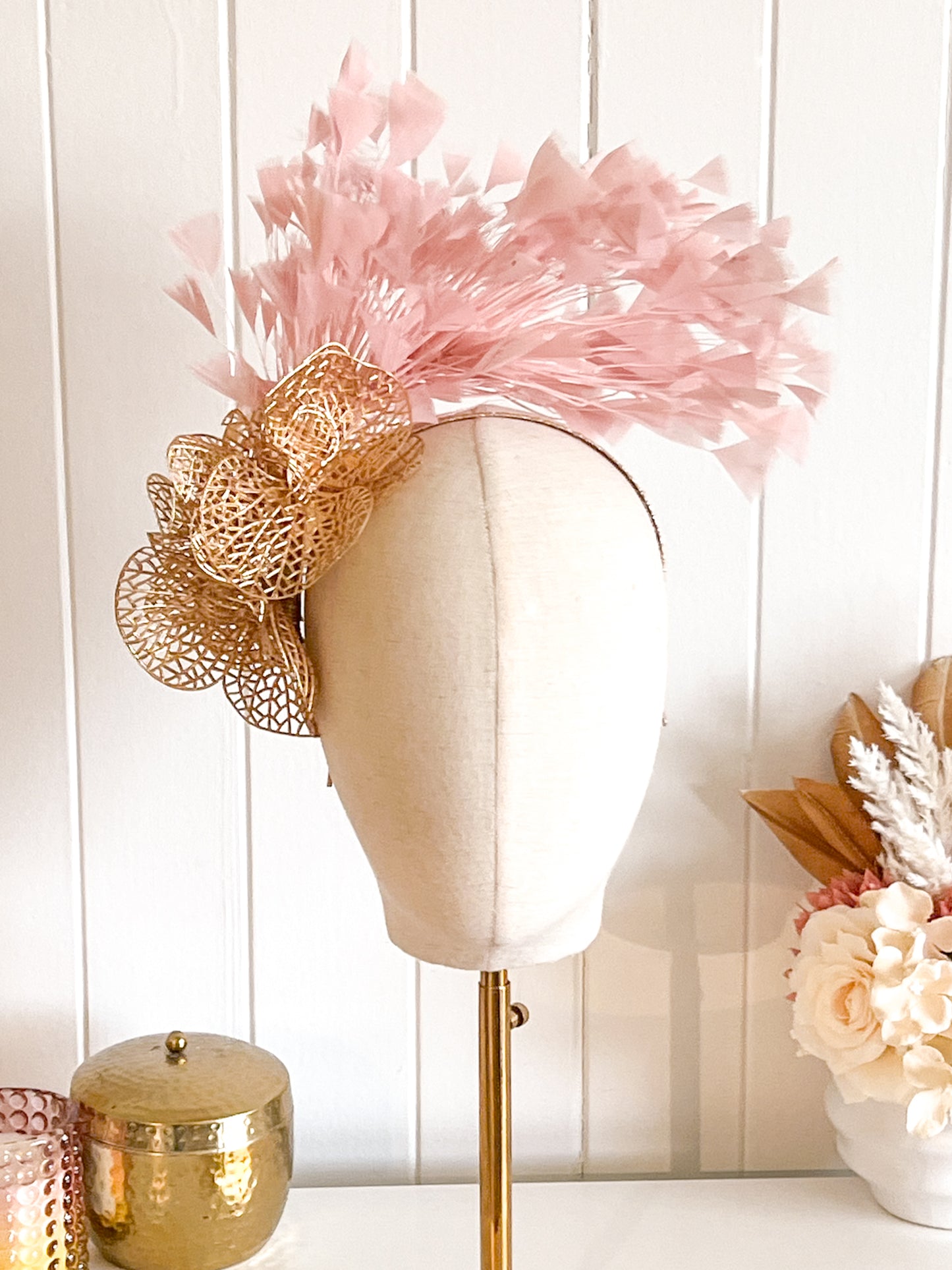 "Freya" Dusty Pink & Gold