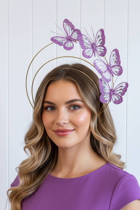 "Flitter" Halo - Lilac Purple