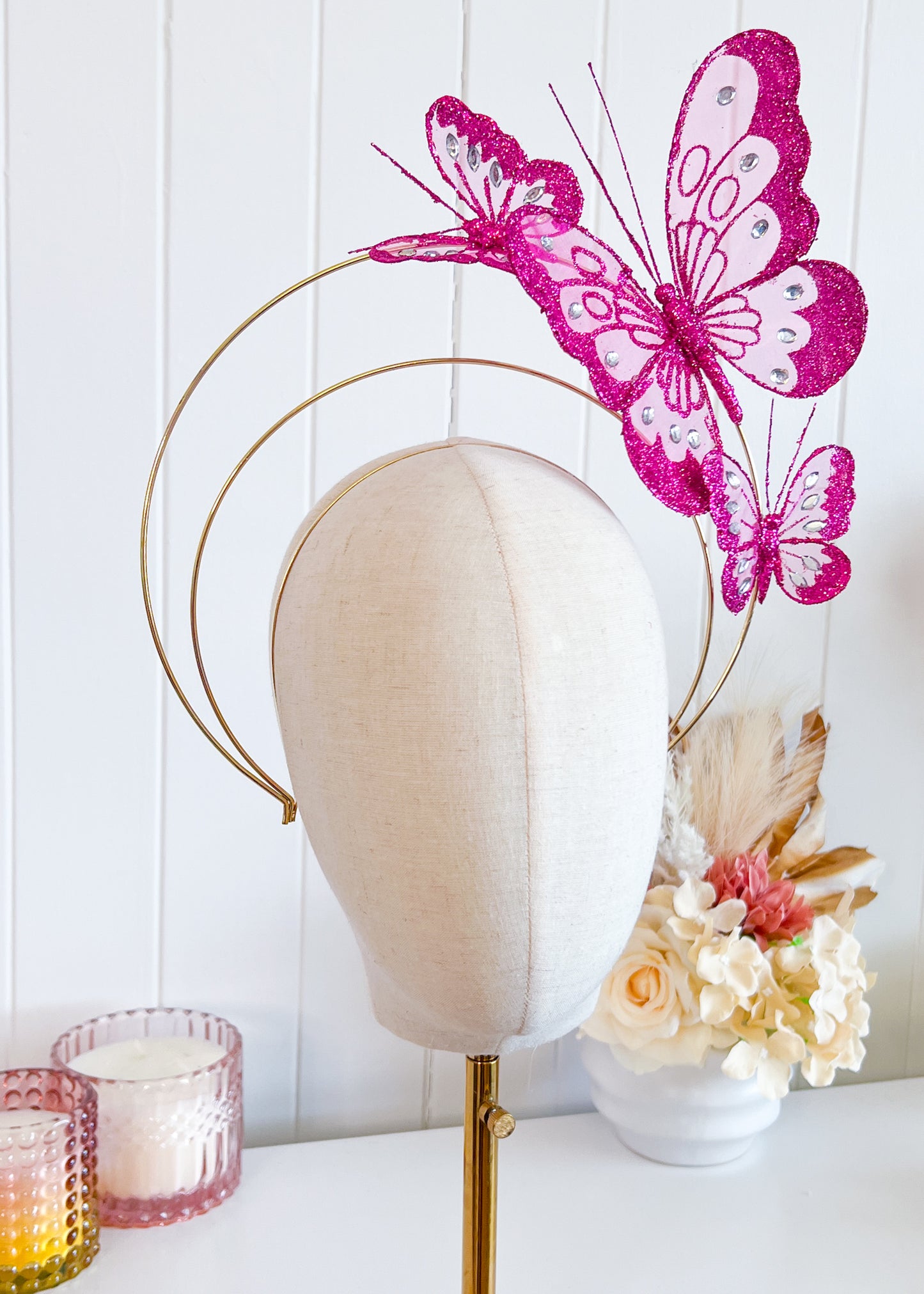 "Flitter" Halo - Hot Pink