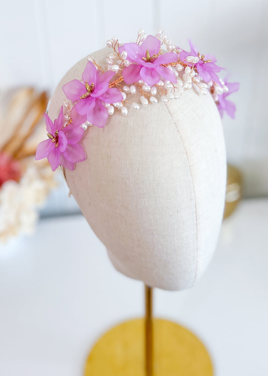 "Elsbeth" Crown - Lavender