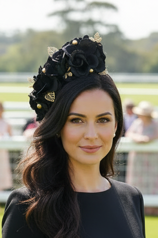 "Lucia" Crown - Black