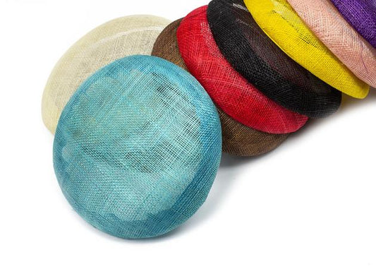 Sinamay Button Base