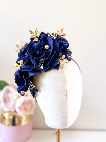 "Lucia" Crown - Navy