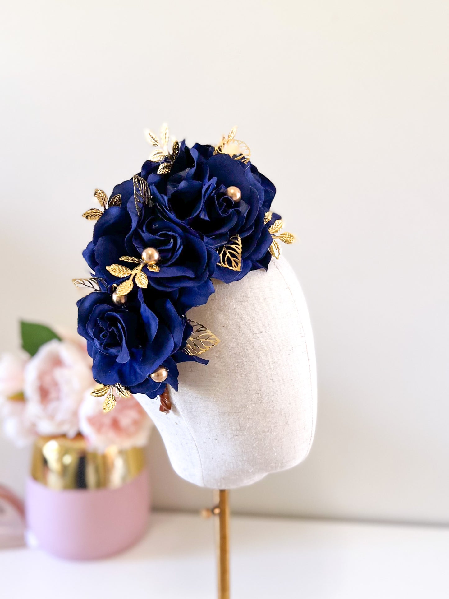 "Lucia" Crown - Navy