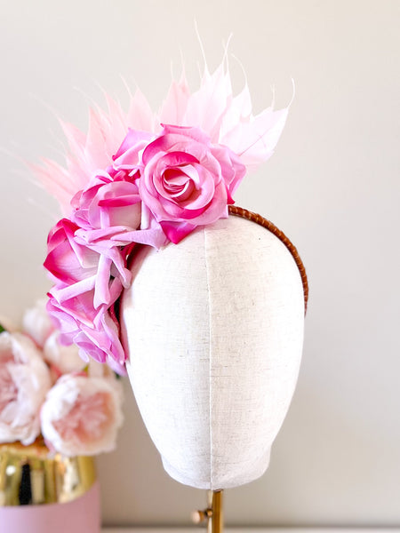 "Zahra" Crown - Pink