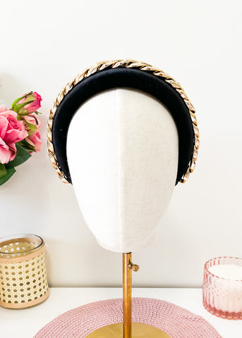 "Mandy" Padded Headband (Choose Colour)