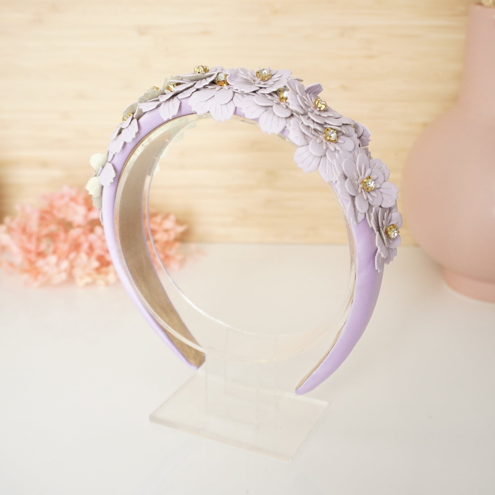 "Nerissa" Lilac Headband