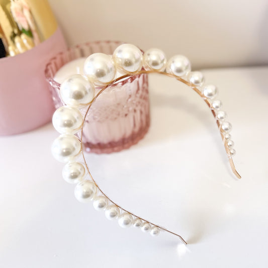 "Uma" Pearl Headband