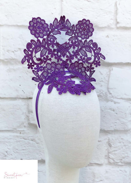 Lace Crown - Purple